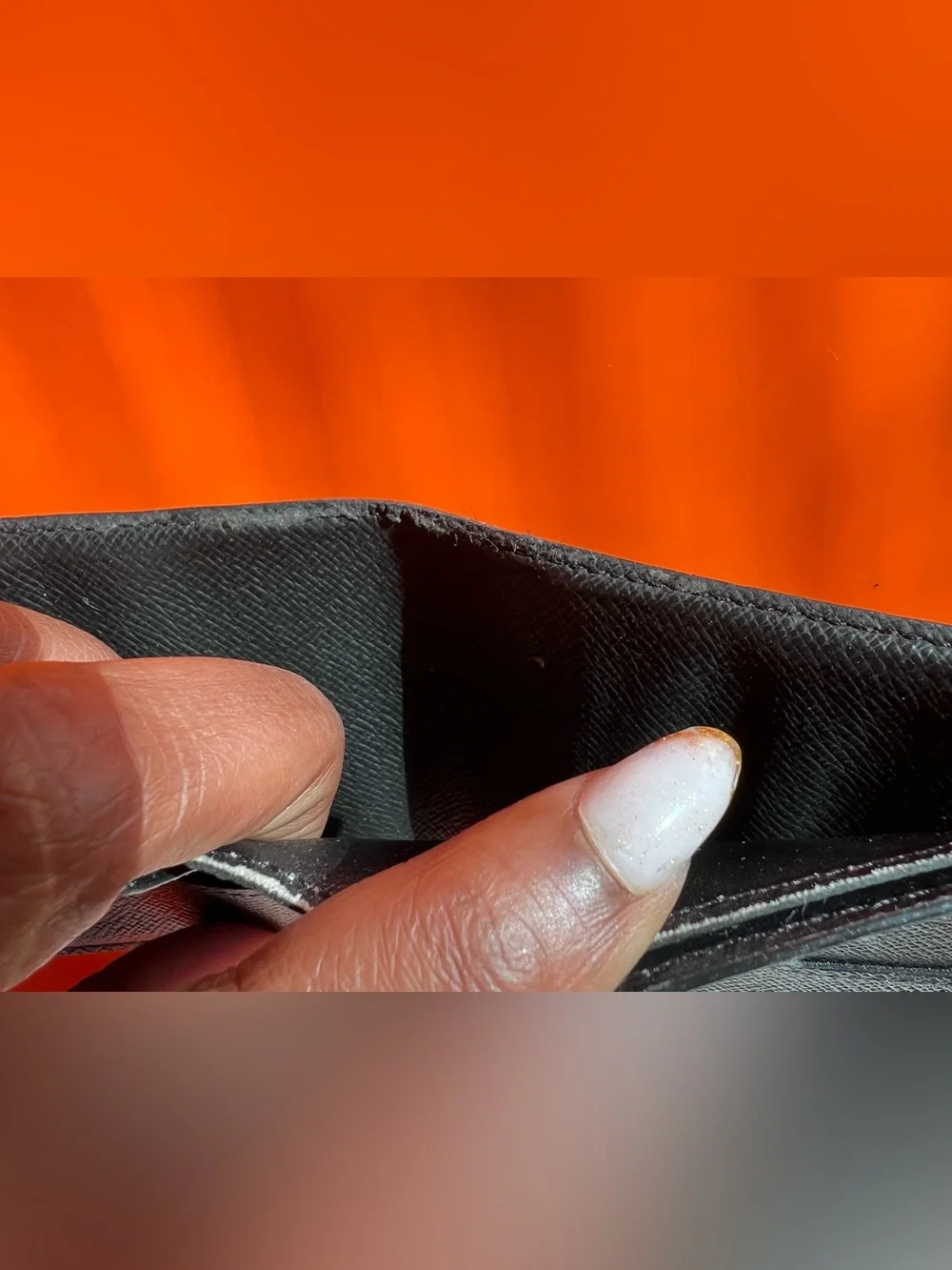 Louis Vuitton questions leave